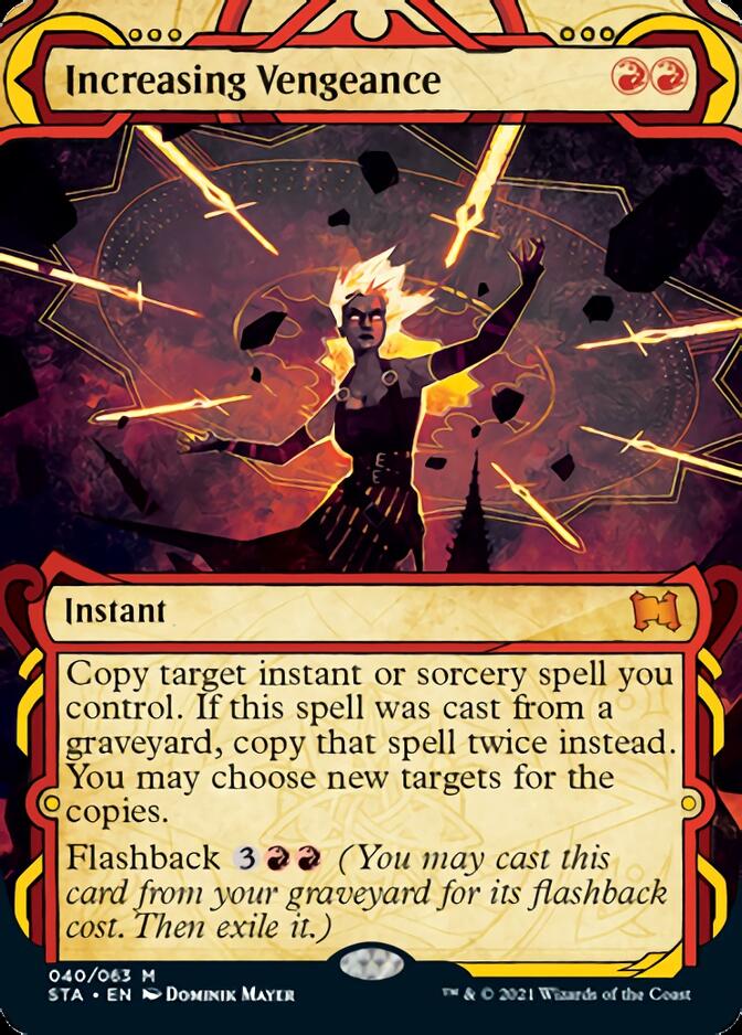 Increasing Vengeance (Foil Etched) [Strixhaven: Mystical Archive] | Tabernacle Games