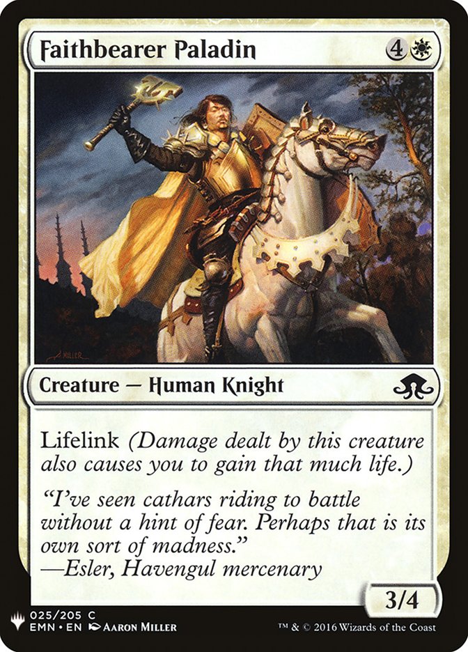 Faithbearer Paladin [Mystery Booster] | Tabernacle Games
