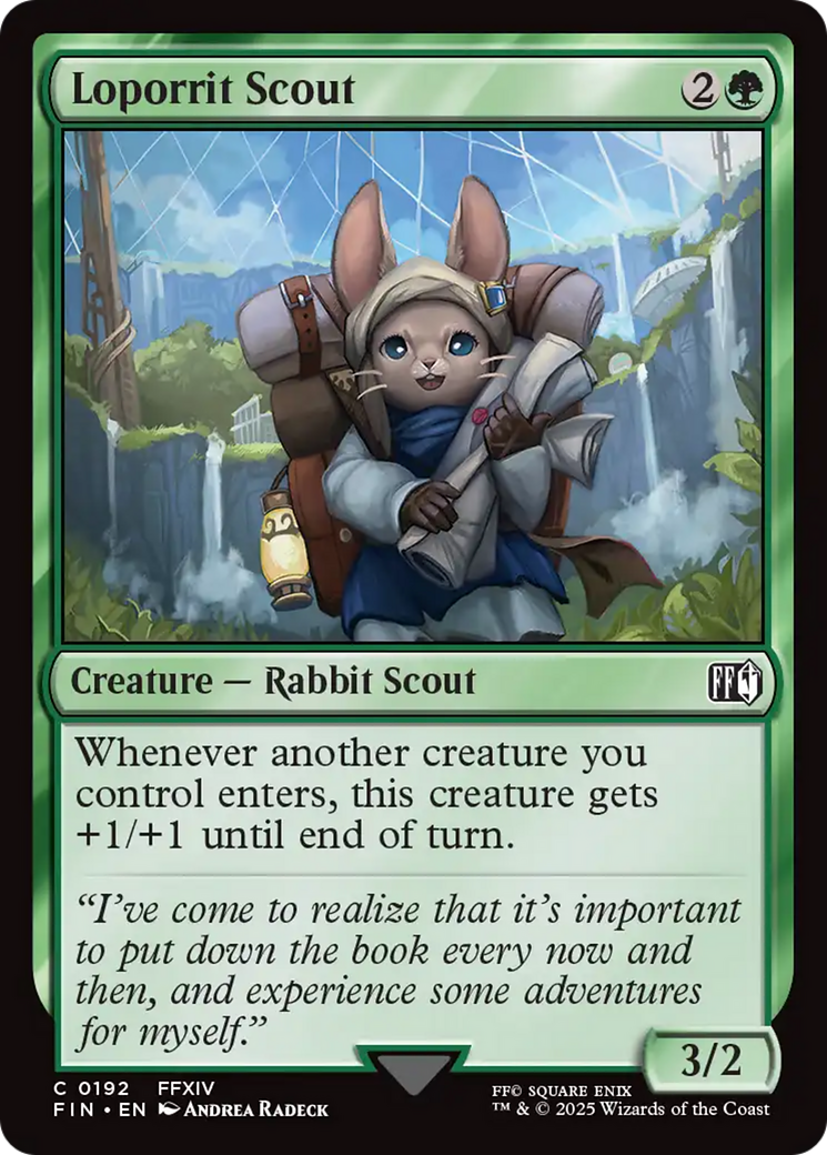 Loporrit Scout [FINAL FANTASY] | Tabernacle Games