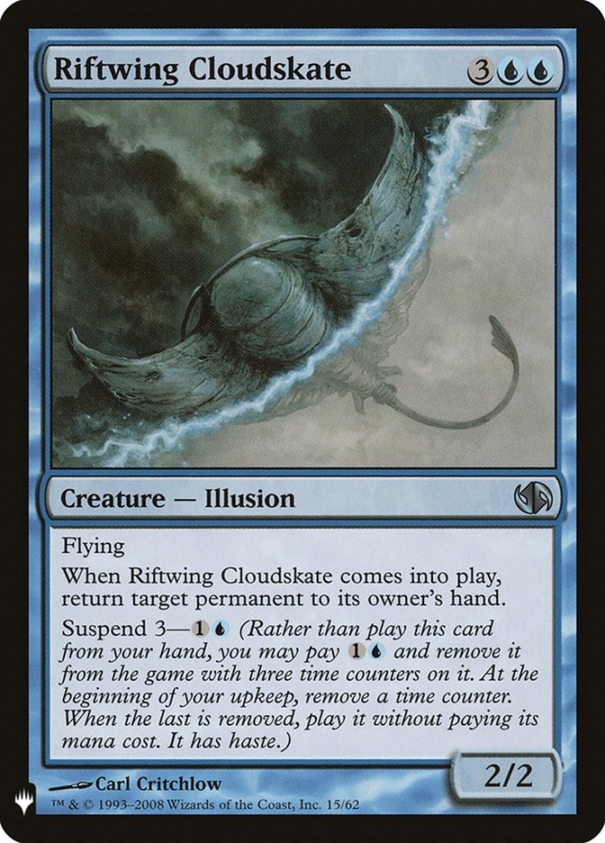 Riftwing Cloudskate [Mystery Booster] | Tabernacle Games