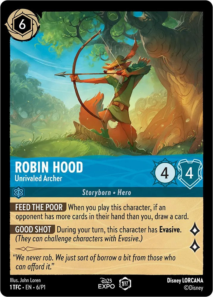 Robin Hood (6) [D23 Promos] | Tabernacle Games