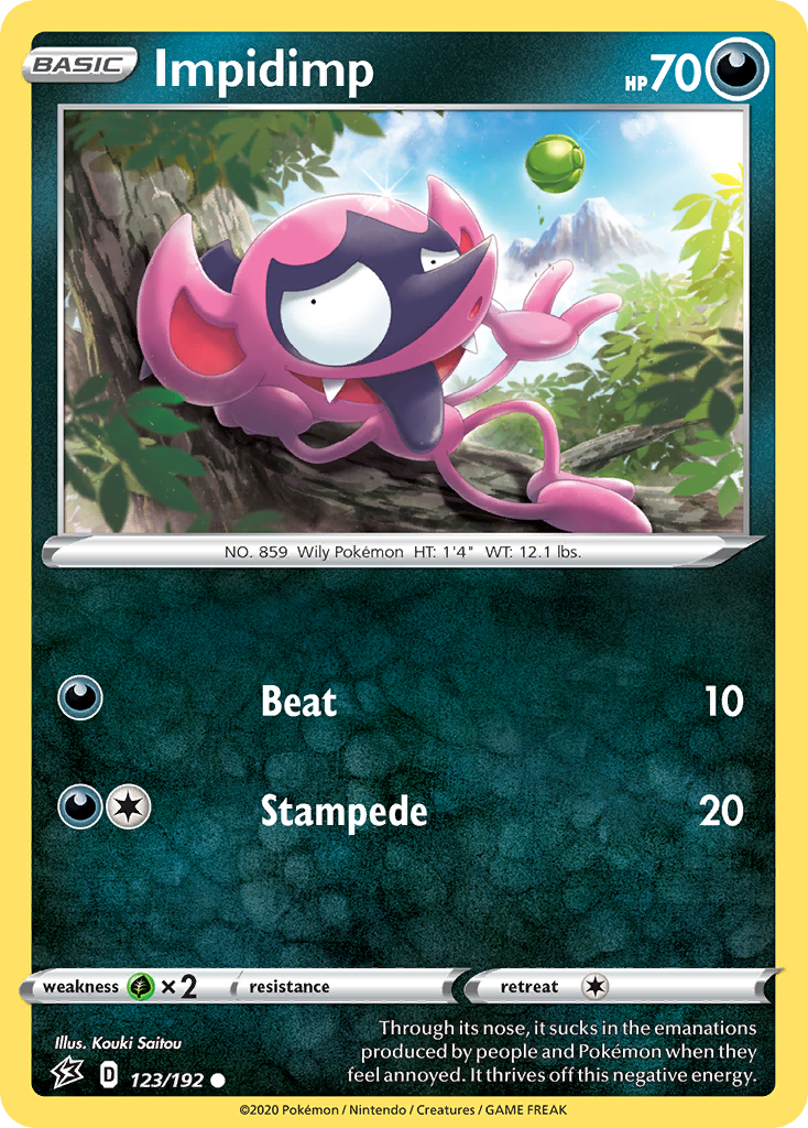 Impidimp (123/192) [Sword & Shield: Rebel Clash] | Tabernacle Games