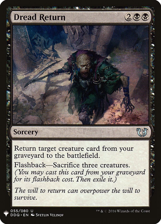 Dread Return [Mystery Booster] | Tabernacle Games