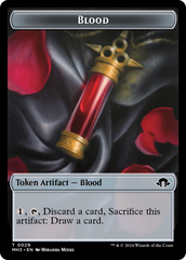Phyrexian Germ // Blood Double-Sided Token [Modern Horizons 3 Tokens] | Tabernacle Games