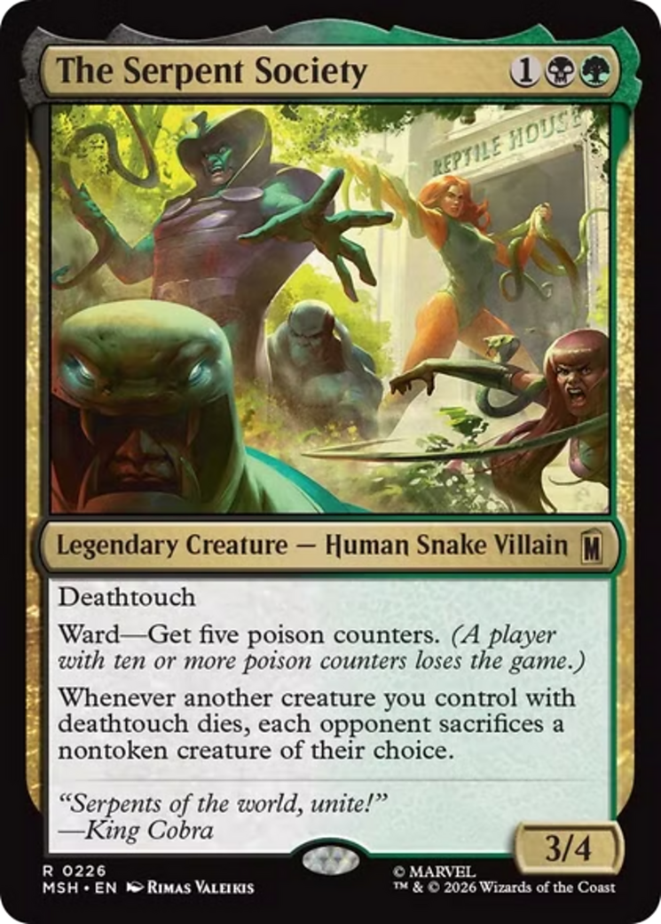 The Serpent Society [Marvel Super Heroes] | Tabernacle Games