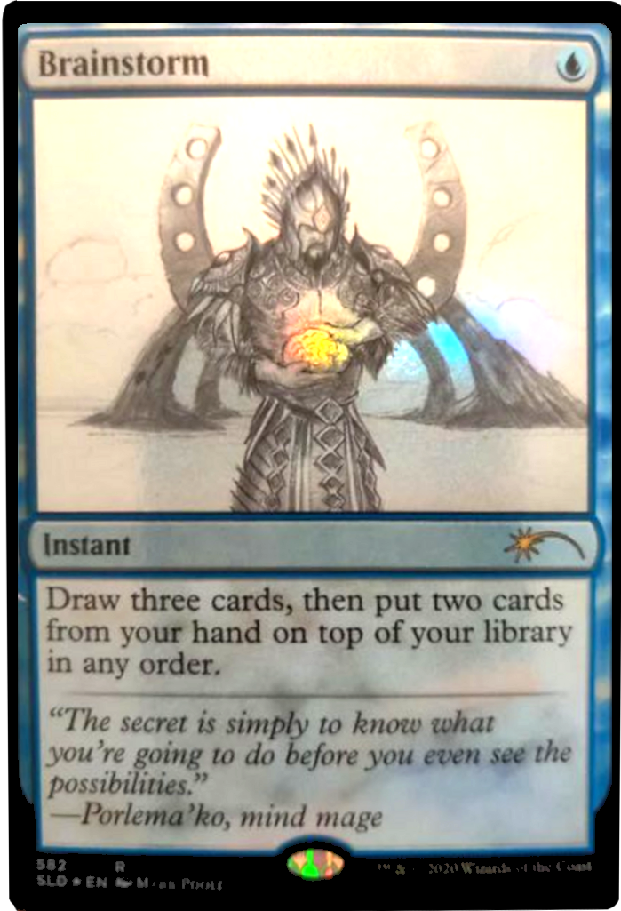 Brainstorm (Sketch) [Secret Lair Drop Promos] | Tabernacle Games