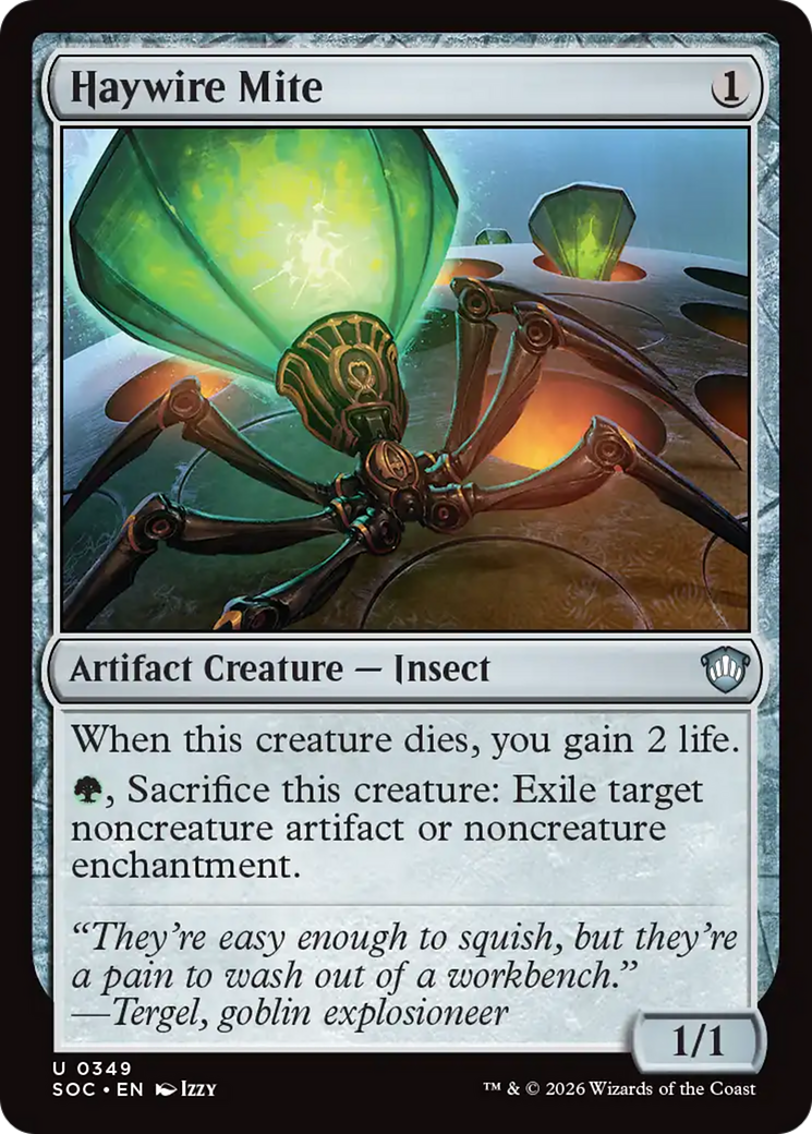 Haywire Mite [Secrets of Strixhaven Commander] | Tabernacle Games