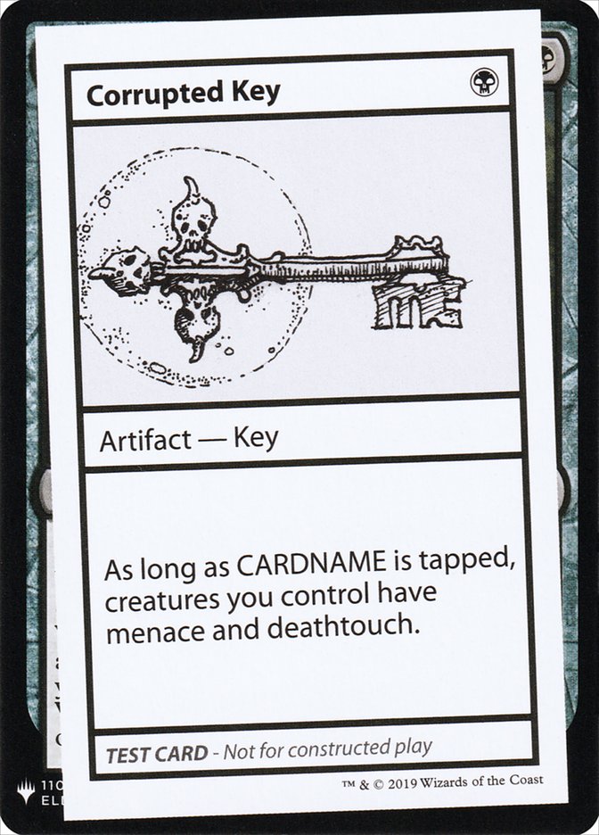 Corrupted Key [Mystery Booster Playtest Cards] | Tabernacle Games