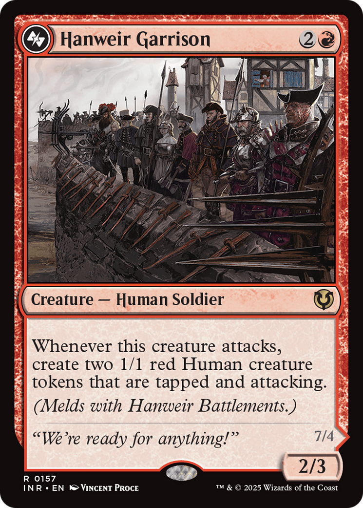 Hanweir Garrison [Innistrad Remastered] | Tabernacle Games