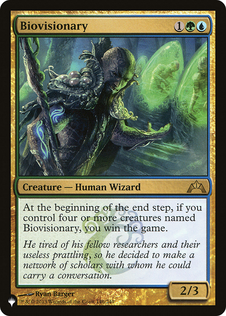 Biovisionary [The List] | Tabernacle Games