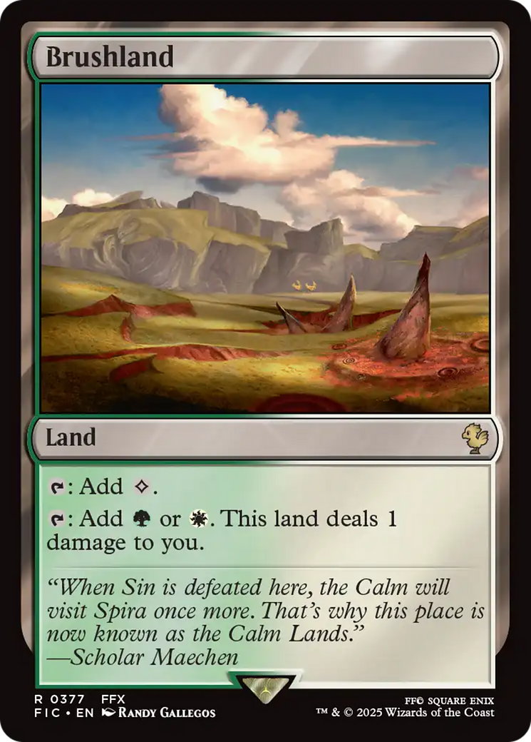 Brushland [FINAL FANTASY Commander] | Tabernacle Games