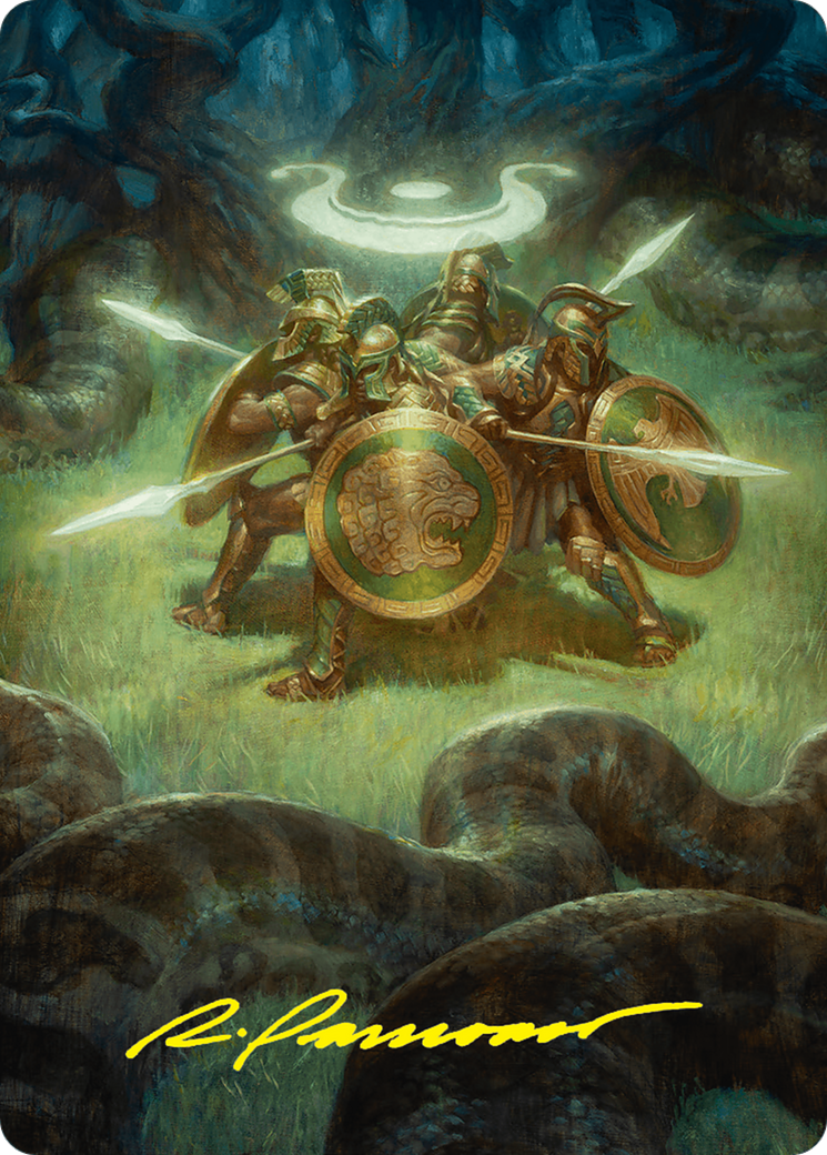 Anthem of Champions Art Card (47/54) (Gold-Stamped Signature) [Foundations Art Series] | Tabernacle Games