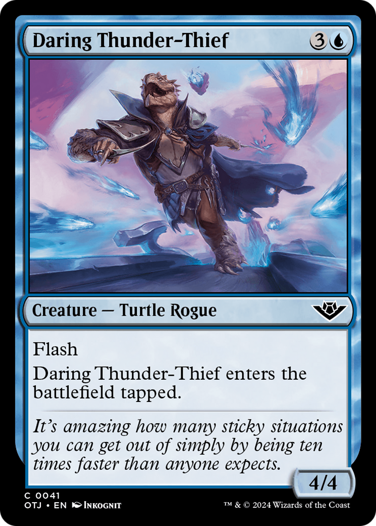 Daring Thunder-Thief [Outlaws of Thunder Junction] | Tabernacle Games