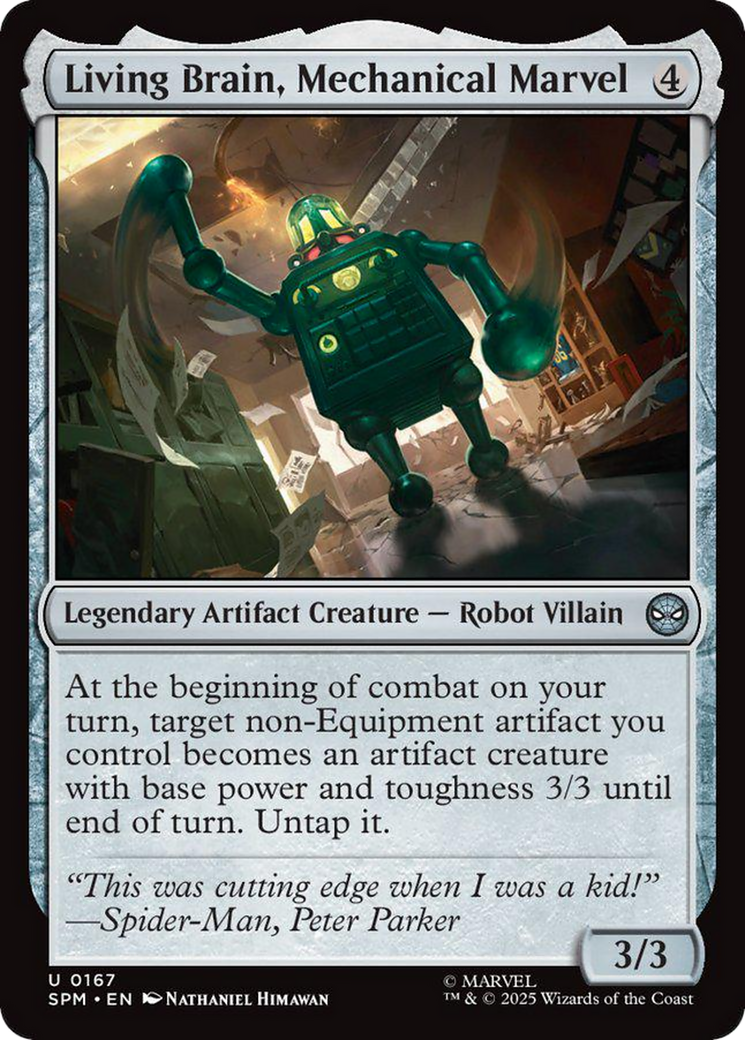 Living Brain, Mechanical Marvel [Marvel's Spider-Man] | Tabernacle Games