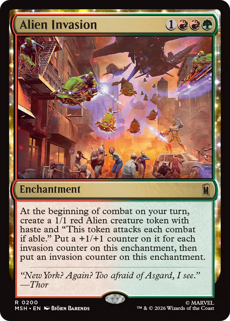 Alien Invasion [Marvel Super Heroes] | Tabernacle Games