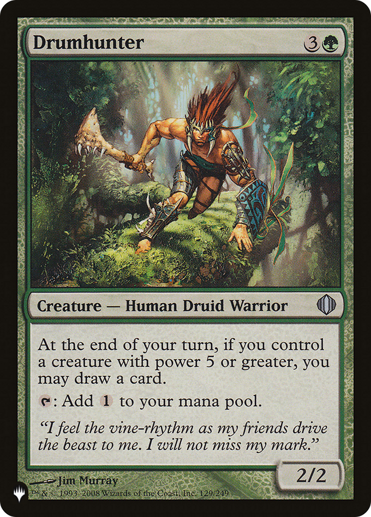 Drumhunter [The List Reprints] | Tabernacle Games