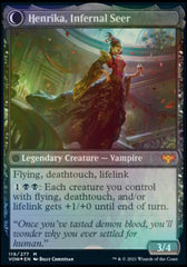 Henrika Domnathi // Henrika, Infernal Seer [Innistrad: Crimson Vow Prerelease Promos] | Tabernacle Games