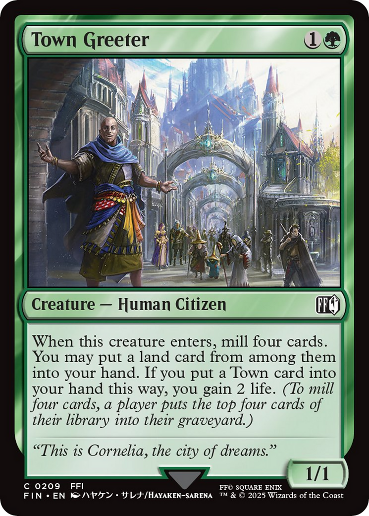 Town Greeter [FINAL FANTASY] | Tabernacle Games