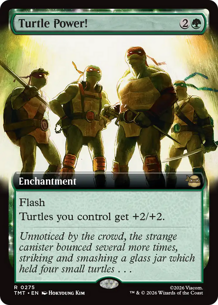 Turtle Power! (Extended Art) [Teenage Mutant Ninja Turtles] | Tabernacle Games