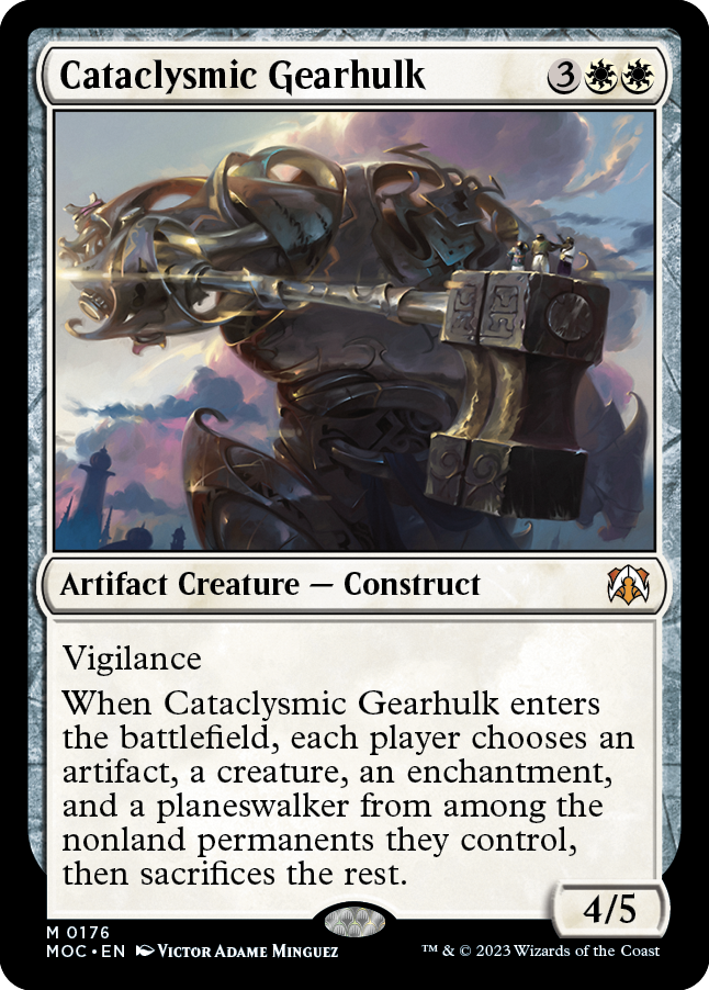 Cataclysmic Gearhulk [March of the Machine Commander] | Tabernacle Games