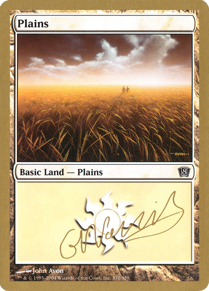 Plains (gn331) (Gabriel Nassif) [World Championship Decks 2004] | Tabernacle Games