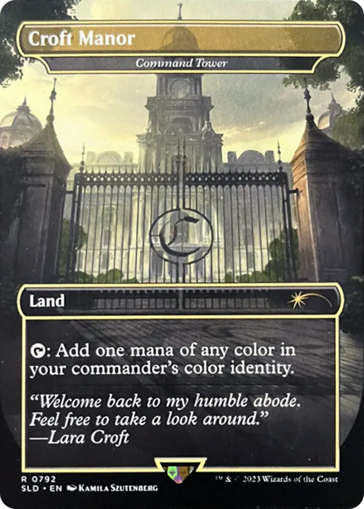 Croft Manor - Command Tower [Secret Lair Drop Series] | Tabernacle Games