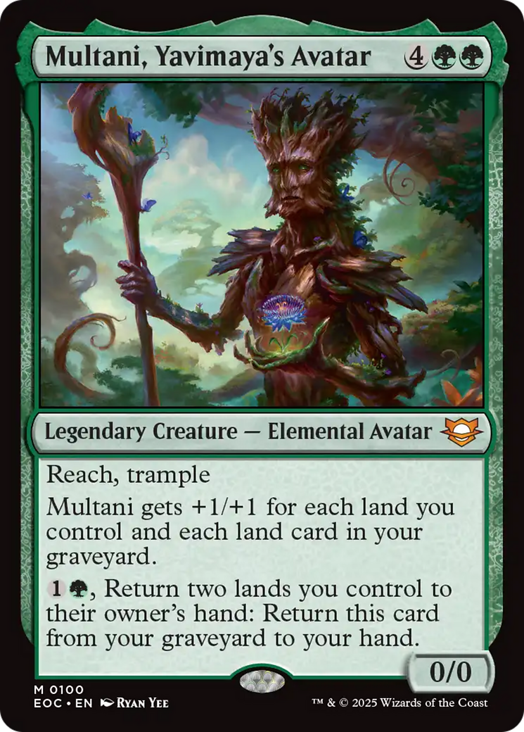 Multani, Yavimaya's Avatar [Edge of Eternities Commander] | Tabernacle Games