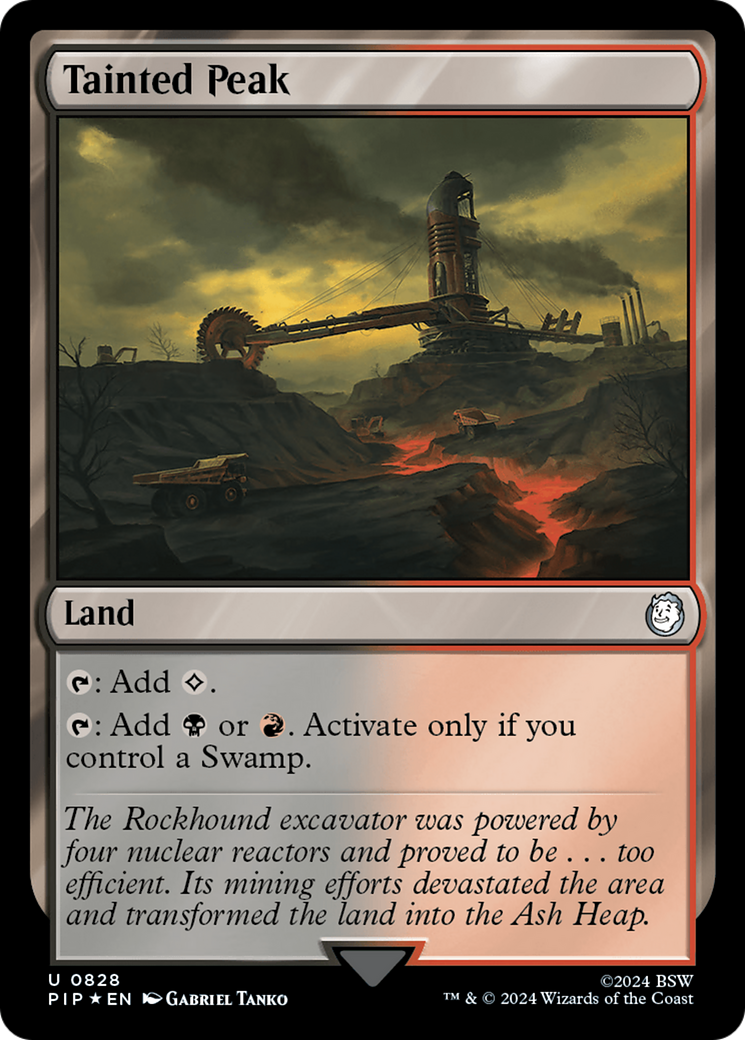 Tainted Peak (Surge Foil) [Fallout] | Tabernacle Games
