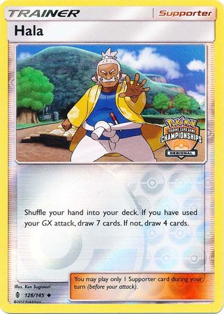 Hala (126/145) (Regional Championship Promo) [Sun & Moon: Guardians Rising] | Tabernacle Games