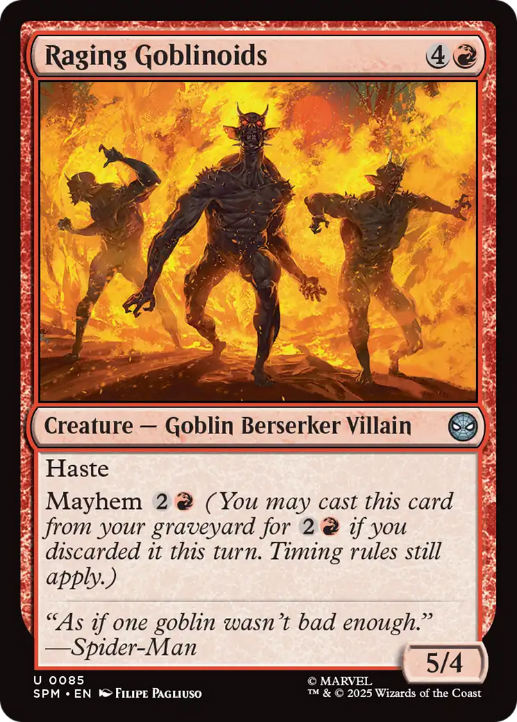 Raging Goblinoids [Marvel's Spider-Man] | Tabernacle Games