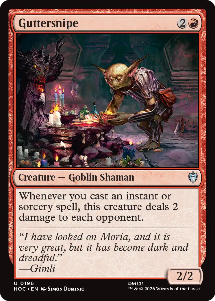 Guttersnipe [The Hobbit: Eternal-Legal] | Tabernacle Games