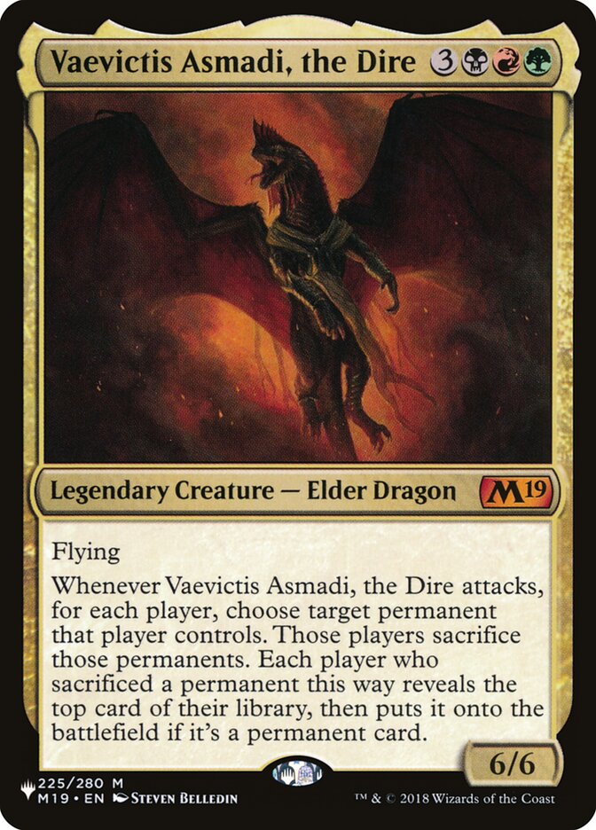 Vaevictis Asmadi, the Dire [The List] | Tabernacle Games