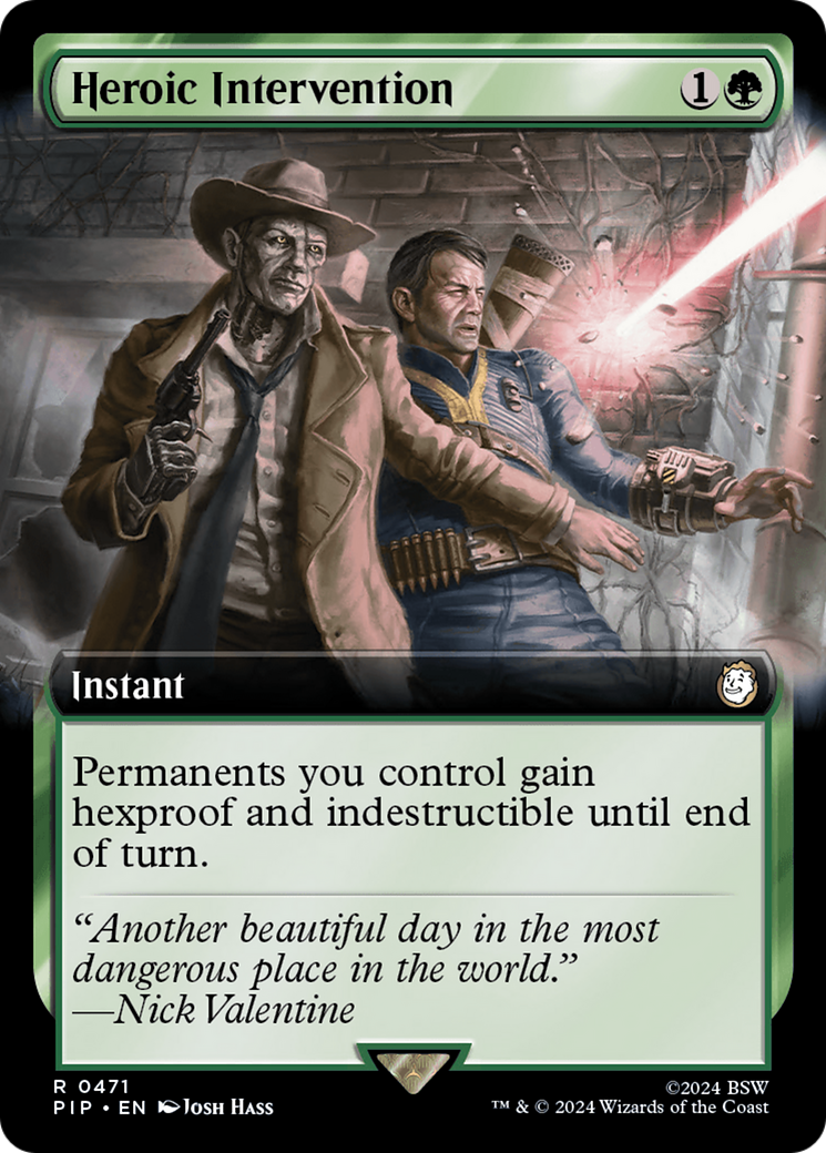 Heroic Intervention (Extended Art) [Fallout] | Tabernacle Games