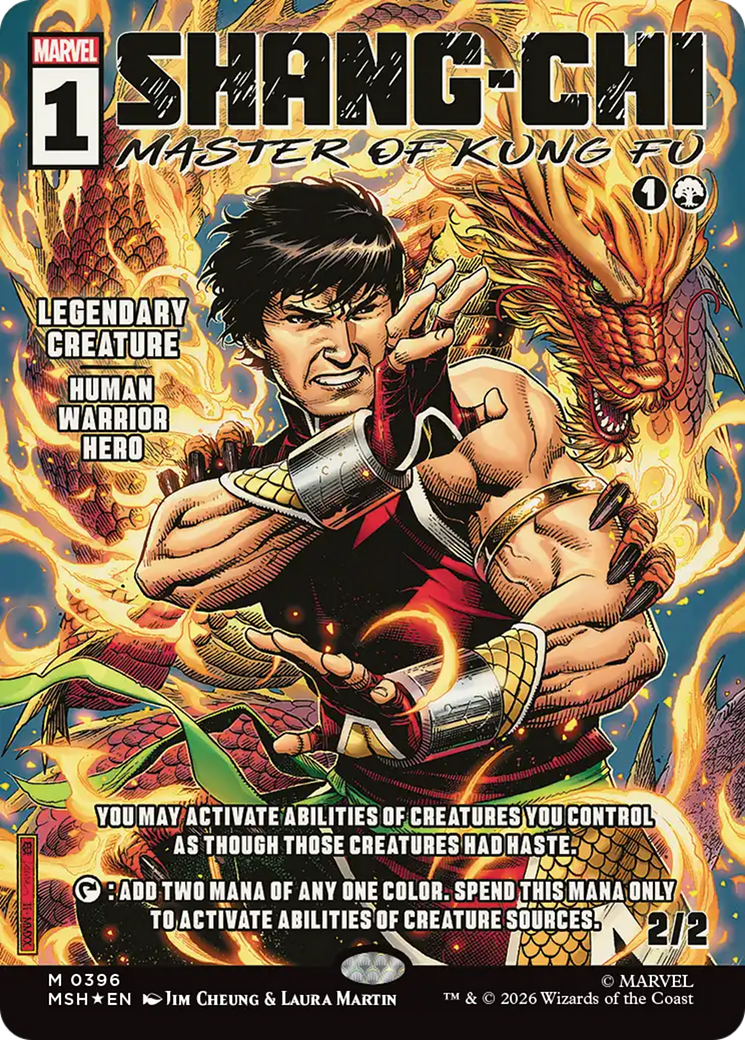 Shang-Chi, Master of Kung Fu (Showcase) (0396) [Marvel Super Heroes] | Tabernacle Games