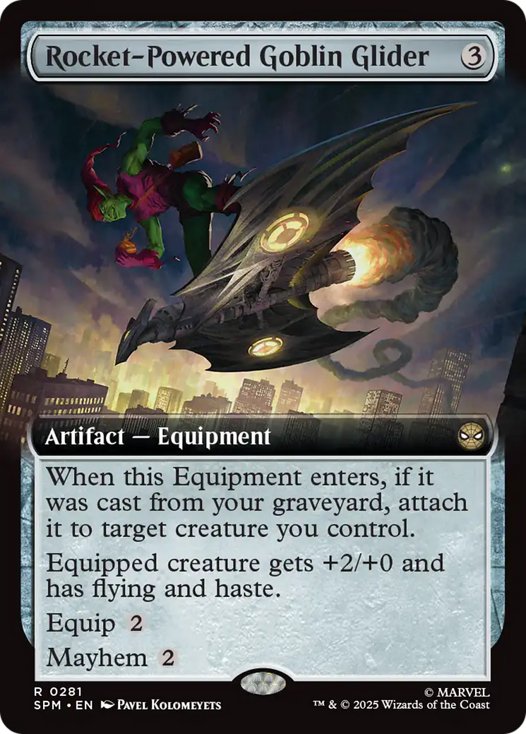 Rocket-Powered Goblin Glider (Extended Art) [Marvel's Spider-Man] | Tabernacle Games