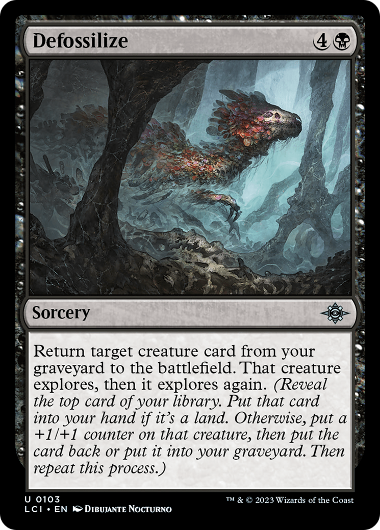 Defossilize [The Lost Caverns of Ixalan] | Tabernacle Games