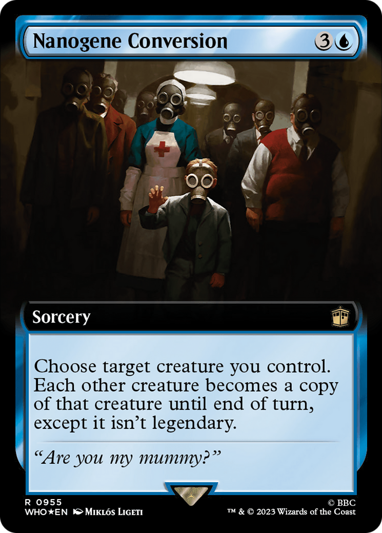 Nanogene Conversion (Extended Art) (Surge Foil) [Doctor Who] | Tabernacle Games