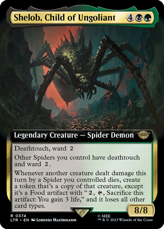 Shelob, Child of Ungoliant (Extended Art) [The Lord of the Rings: Tales of Middle-Earth] | Tabernacle Games