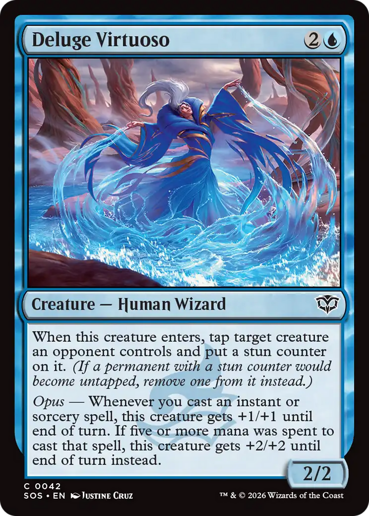Deluge Virtuoso [Secrets of Strixhaven] | Tabernacle Games