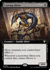 Lazotep Sliver (Extended Art) [Commander Masters] | Tabernacle Games