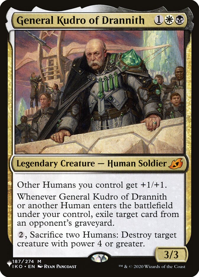 General Kudro of Drannith [The List] | Tabernacle Games