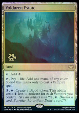 Voldaren Estate [Innistrad: Crimson Vow Prerelease Promos] | Tabernacle Games