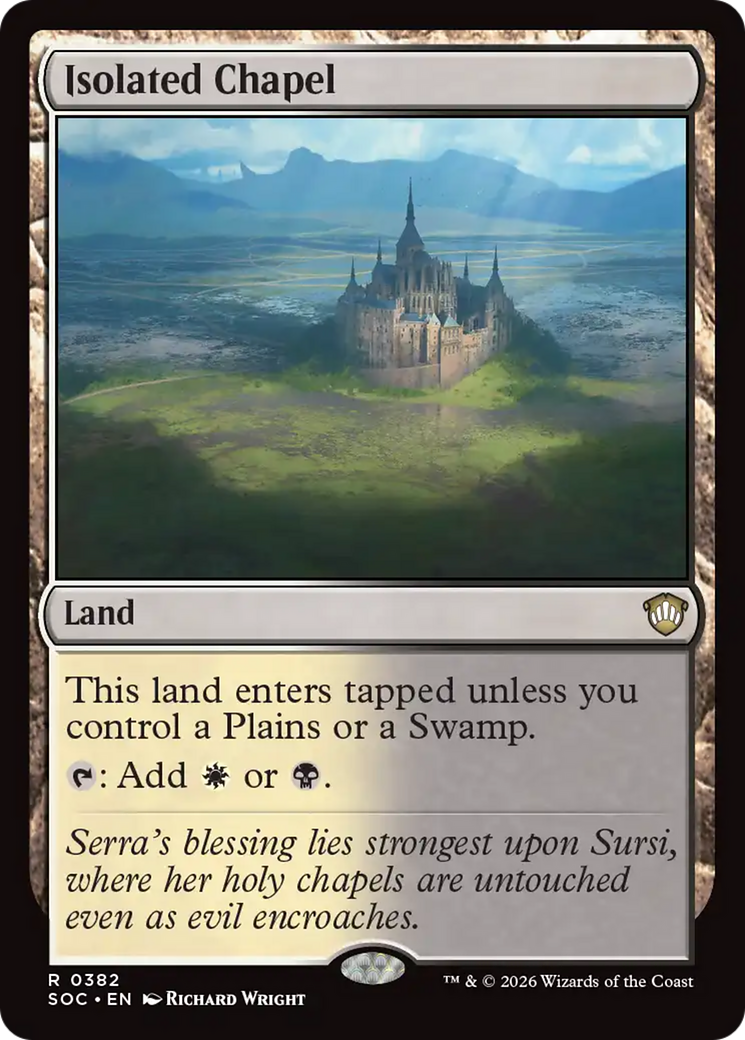 Isolated Chapel [Secrets of Strixhaven Commander] | Tabernacle Games