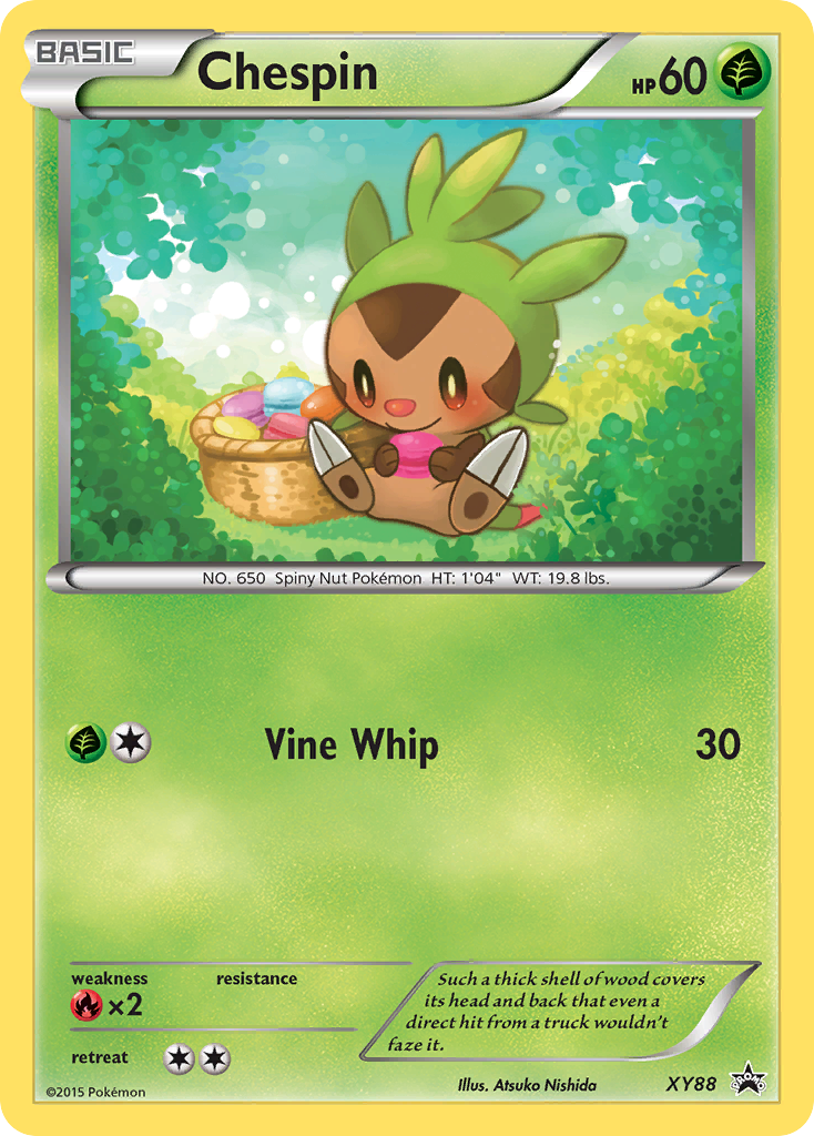 Chespin (XY88) (Collector Chest) [XY: Black Star Promos] | Tabernacle Games