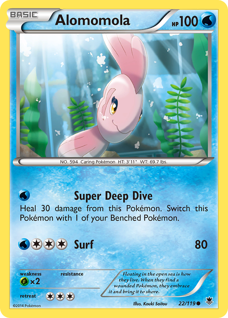 Alomomola (22/119) [XY: Phantom Forces] | Tabernacle Games