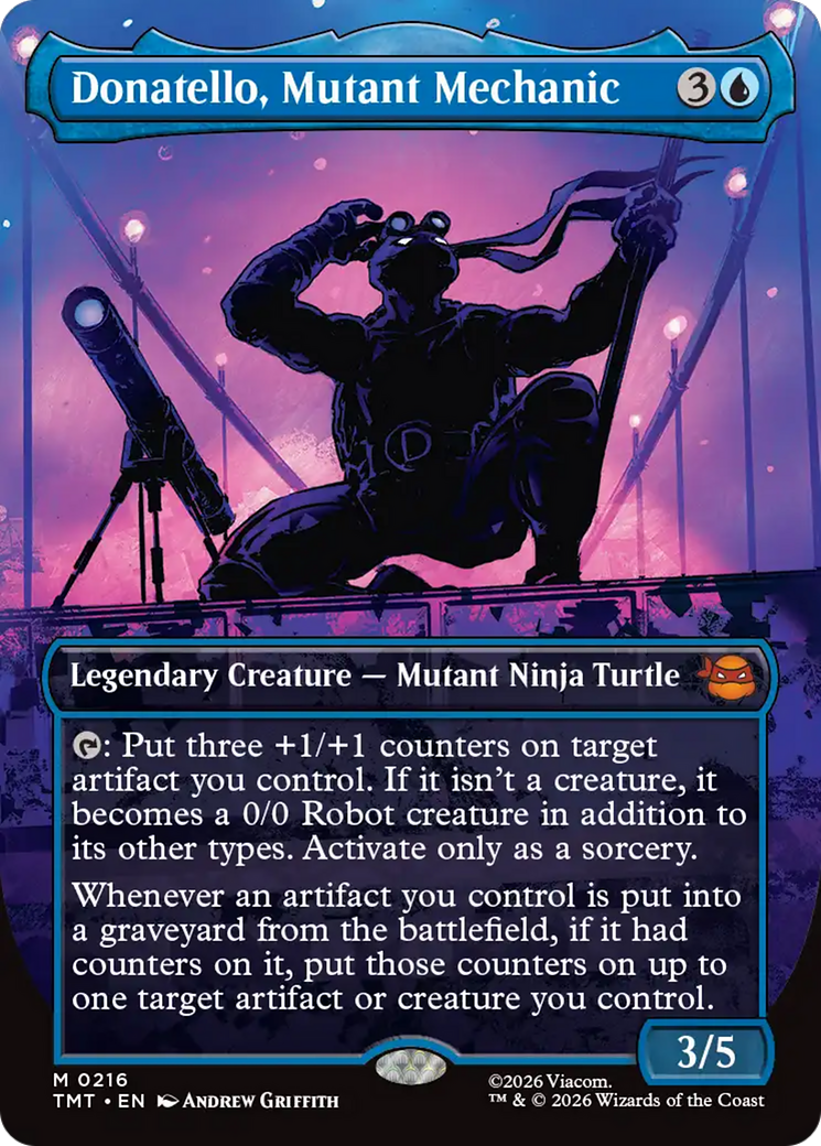 Donatello, Mutant Mechanic (Borderless) [Teenage Mutant Ninja Turtles] | Tabernacle Games