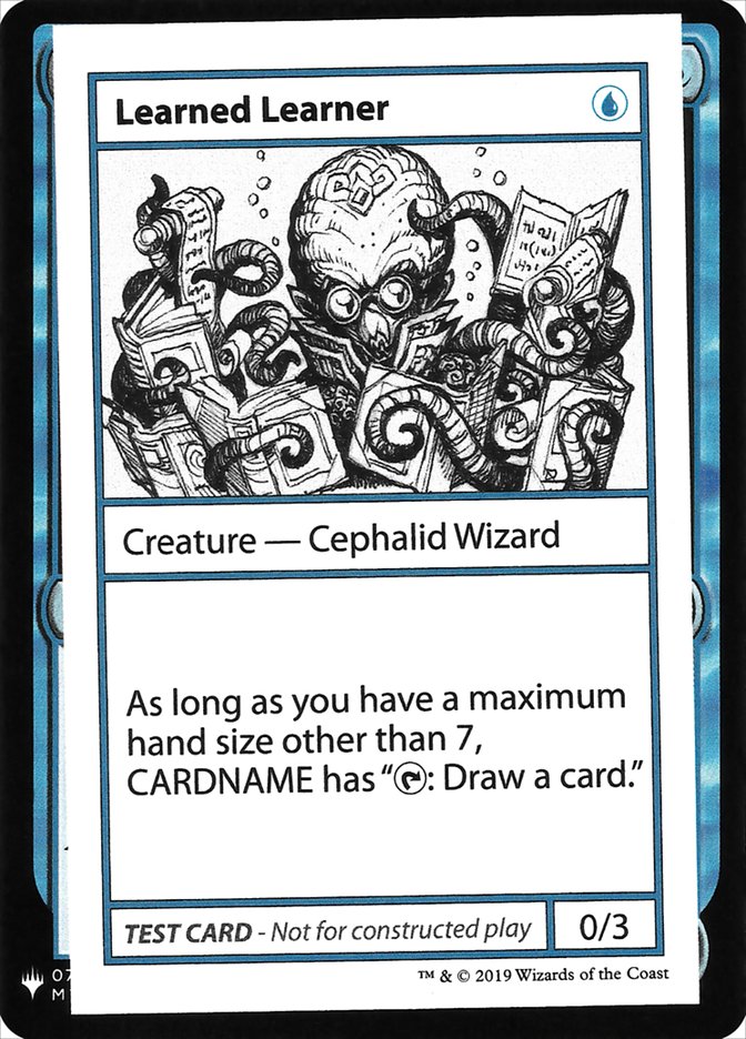 Learned Learner [Mystery Booster Playtest Cards] | Tabernacle Games