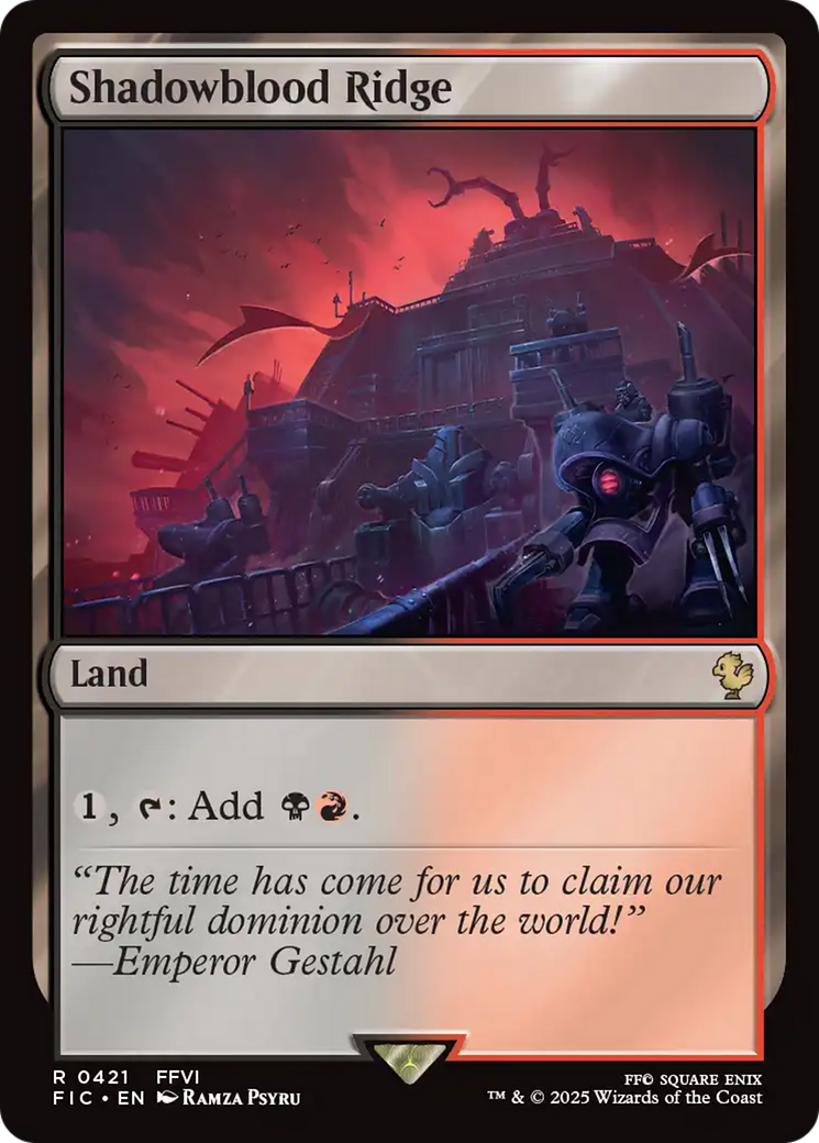Shadowblood Ridge [FINAL FANTASY Commander] | Tabernacle Games