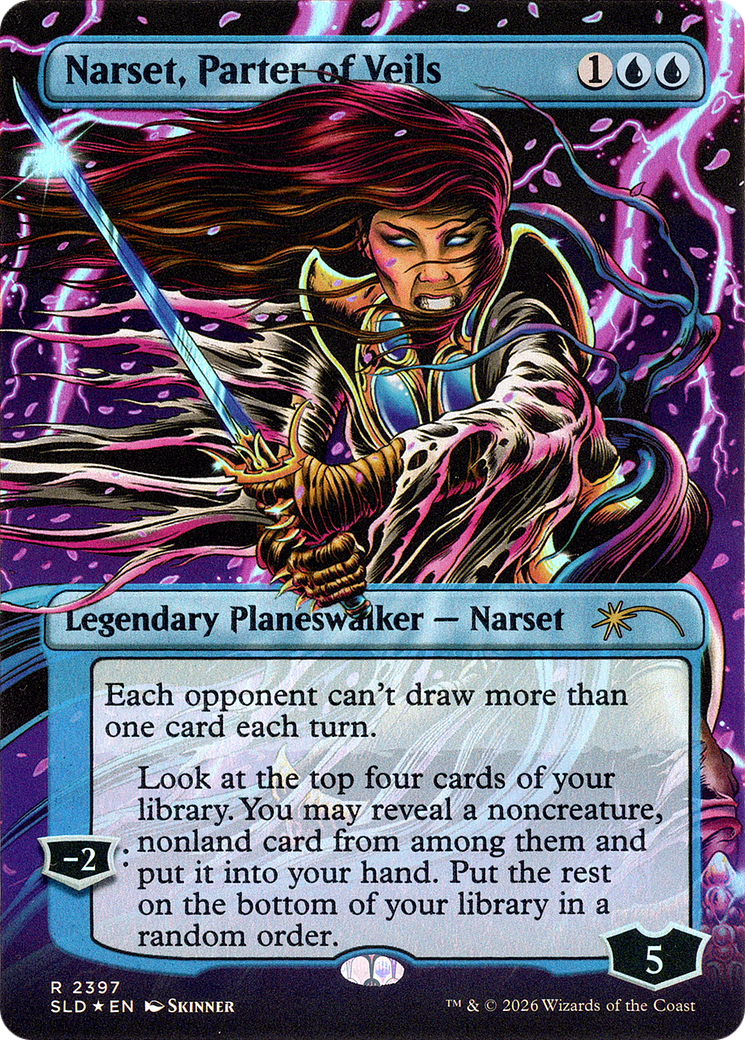 Narset, Parter of Veils (2397) [Secret Lair Drop Series] | Tabernacle Games