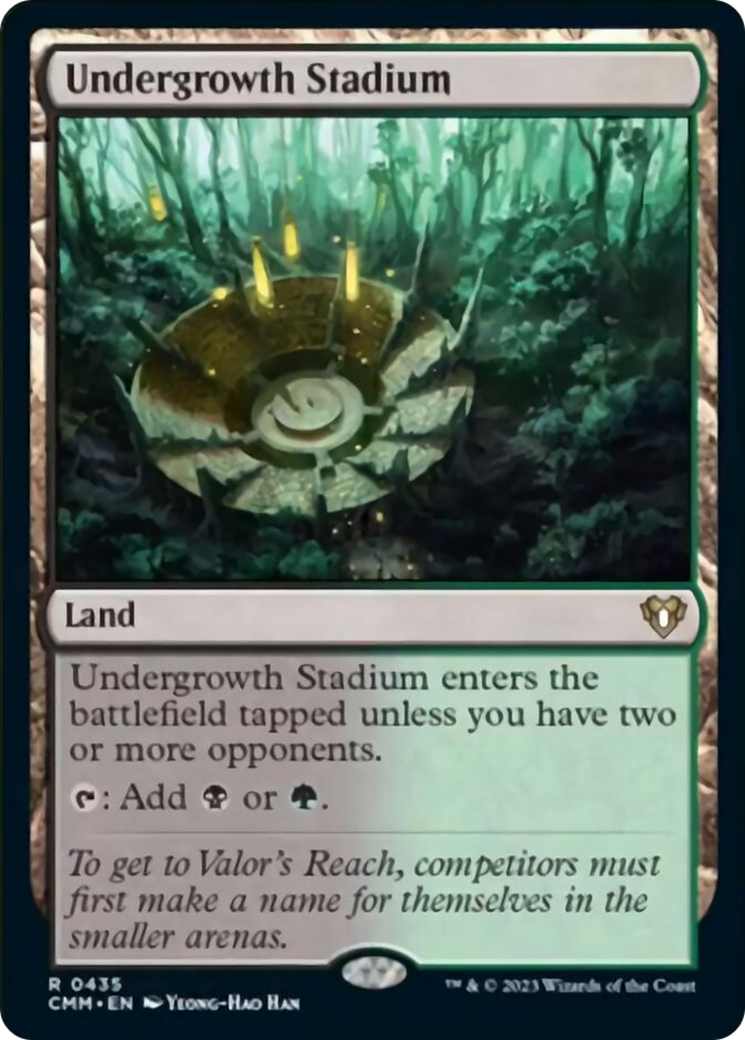 Undergrowth Stadium [Commander Masters] | Tabernacle Games